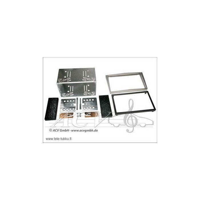 Soittimen asennussarja Opel Astra, Corsa, Tigra, Zafira 2-DIN champagne