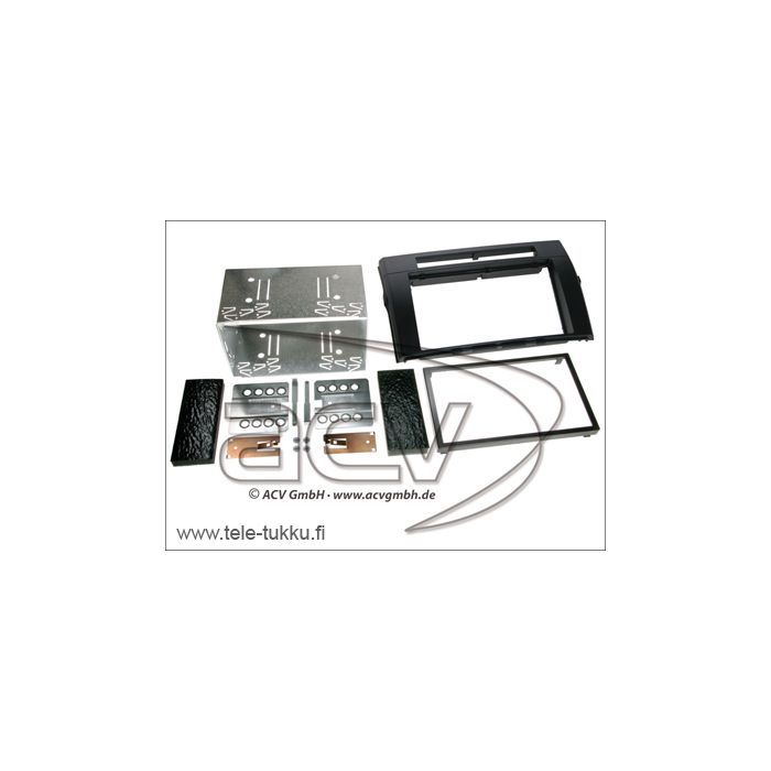 Soittimen asennussarja Toyota Corolla Verso <-09 musta