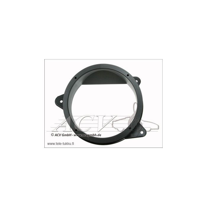 Kaiutinadapteri Peugeot 207 etuovi 165mm