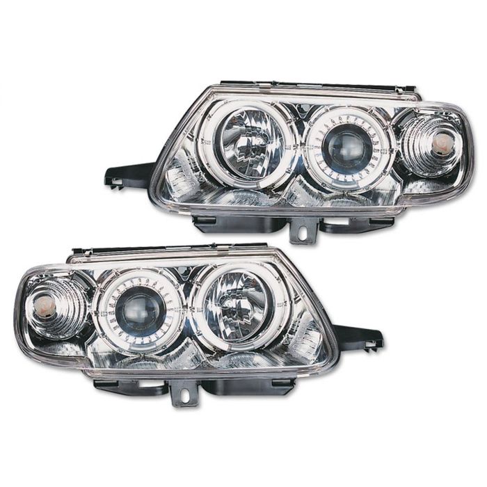 FK Angel-eyes etuvalot Citroen Saxo vm. 96-99 kromi