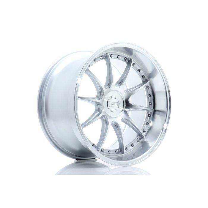 Japan Racing JR-41 19x11 ET12-25 5H BLANK Silver Machined Face