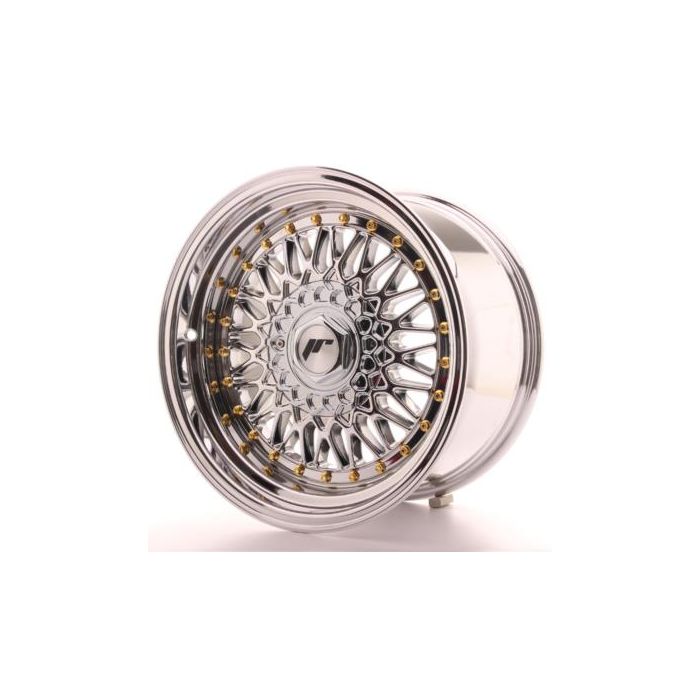 Japan Racing JR9 18x8 ET35 Blank Chrome 