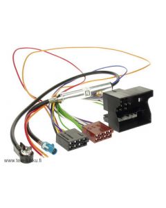 Radioadapterijohto Opel +antenniadapteri (ISO) virransytll