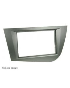 Soitinadapteri Seat leon 05-> 2-DIN harmaa