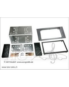 Soittimen asennussarja Ford Mondeo 03-> hopea 2-DIN