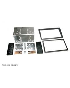 Soittimen asennussarja Opel, Renault, Suzuki 00-> musta 2-DIN