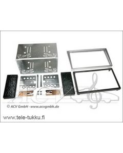 Soittimen asennussarja Opel vectra C-SW 04->, Signum 05-> kromi-metalli