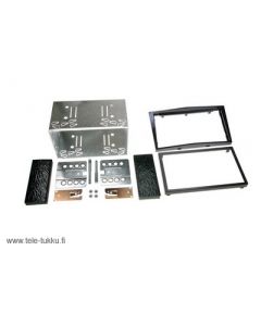 Soittimen asennussarja Opel Astra, Corsa, Tigra, Zafira 2-DIN musta