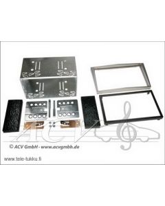 Soittimen asennussarja Opel Astra, Corsa, Tigra, Zafira 2-DIN champagne