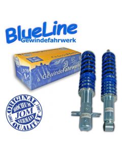 VW Golf I/ Jetta I, 74-8.83/ Cabrio 9.79-6.93 (155), Scirocco I + II (53/B), JOM Coilover säädettävä alustasarja