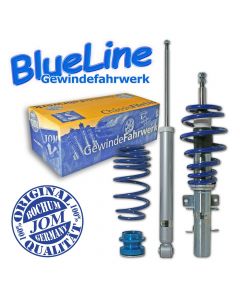 VW Polo 9N /Fox 1.2/ 1.4/ 1.6/ 1.8T & 1.4 TDi/ 1.9SDi/ 1.9TDi, 4.02-09, JOM Coilover säädettävä alustasarja