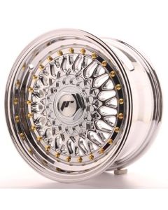 Japan Racing JR9 17x10 ET20 Blank Chrome