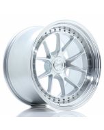 Japan Racing JR-39 19x11 ET0-25 5H BLANK Silver Machined Face